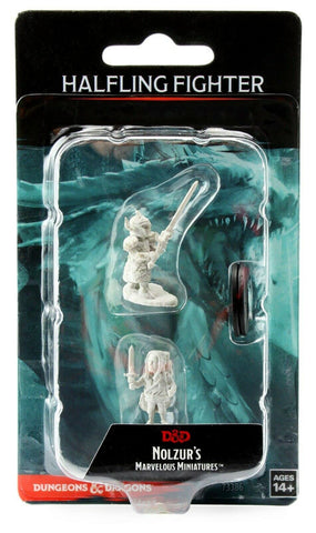 WizKids D&D Nolzurs Marvelous Unpainted Miniatures: Wave 6: Male Halfling Fighter