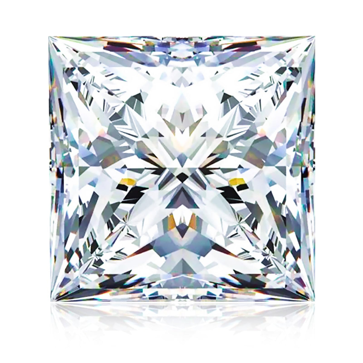 0.3CT-10CT Moissanite Loose Stones D Colorless VVS1 Clarity Round Brilliant Cut Lab Created Simulated Diamond Gemstones for Ring Earrings Pendant Bracelets Jewelry Making Gifts with GRA Certificate,