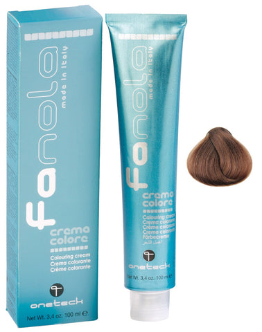 Fanola crema colore Colouring Cream 6.13 Dark Blonde Beige, 100 ml