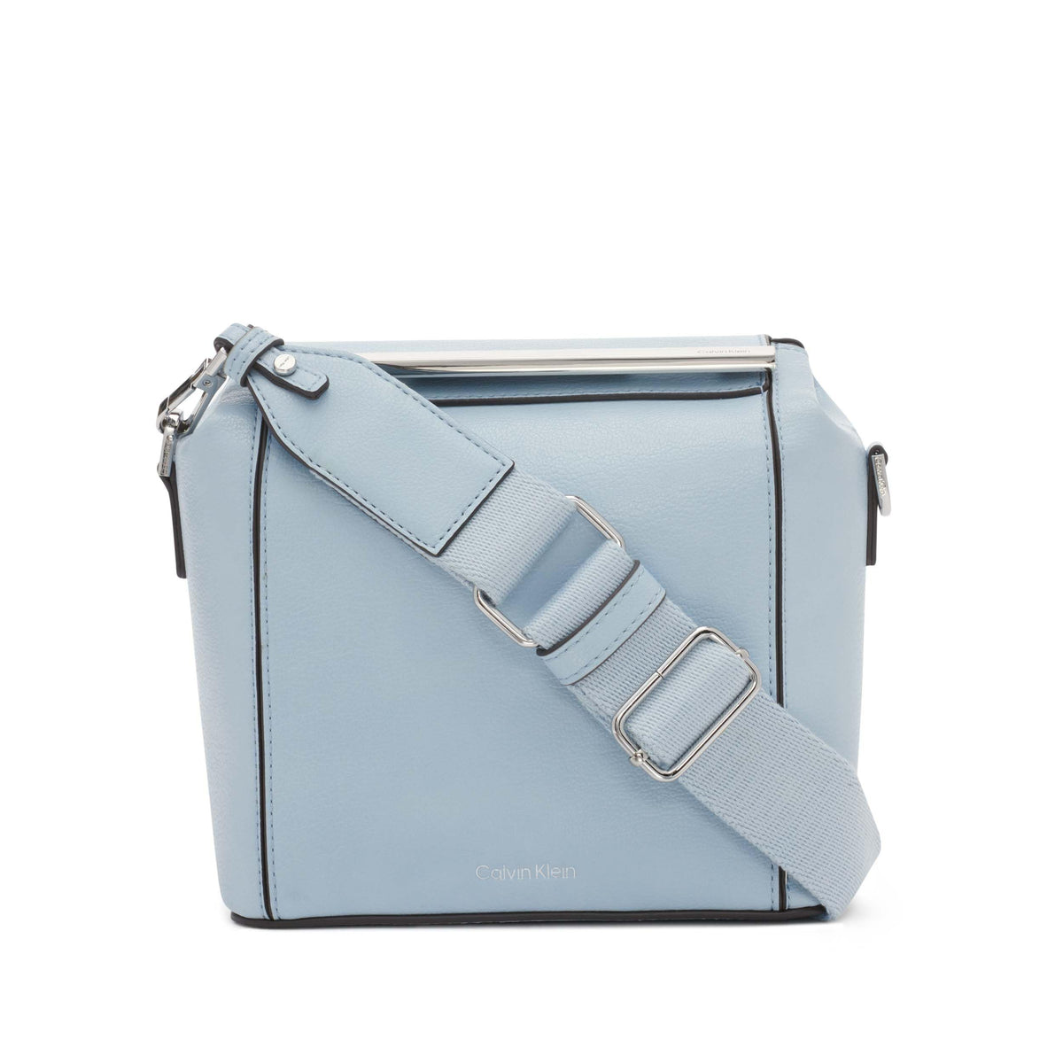 Calvin Klein Perry Organizational Dome Mini Bag Crossbody, Celestial Blue, One Size