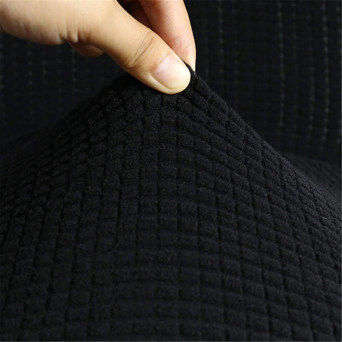 BEDSETS Water Repellent Sofa Covers 3 Seater High Stretch 1 Piece Couch Cover for Dogs Universal Sofa Slipcover Non Slip Furniture Protector Jacquard Spandex Fabric (6,3-seater 195-230cm)