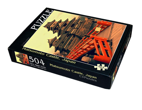 Matsumoto Castle, Japan 504 Piece Jigsaw Puzzle 16" X 20"