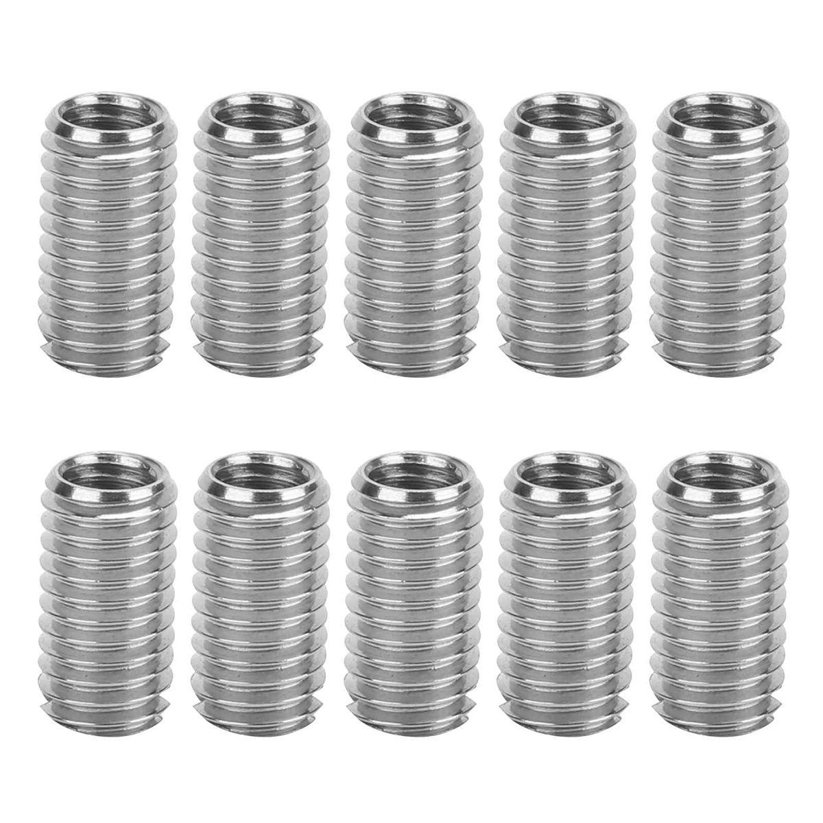 WGFOIP Thread Reducing Nut, Thread Reducer M8 to M6 Female Reducing Nut Repair Tool for Aviation Mechanical Equipment