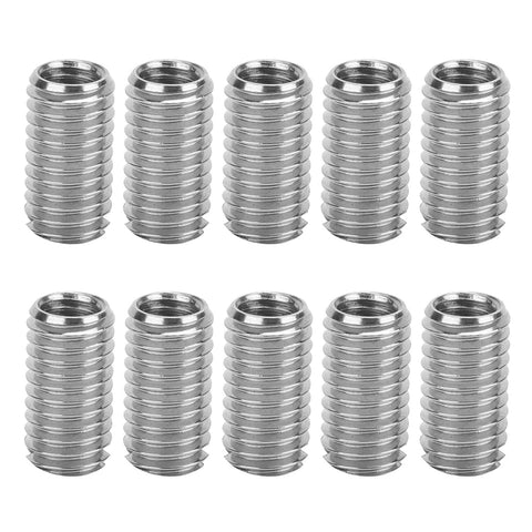 WGFOIP Thread Reducing Nut, Thread Reducer M8 to M6 Female Reducing Nut Repair Tool for Aviation Mechanical Equipment