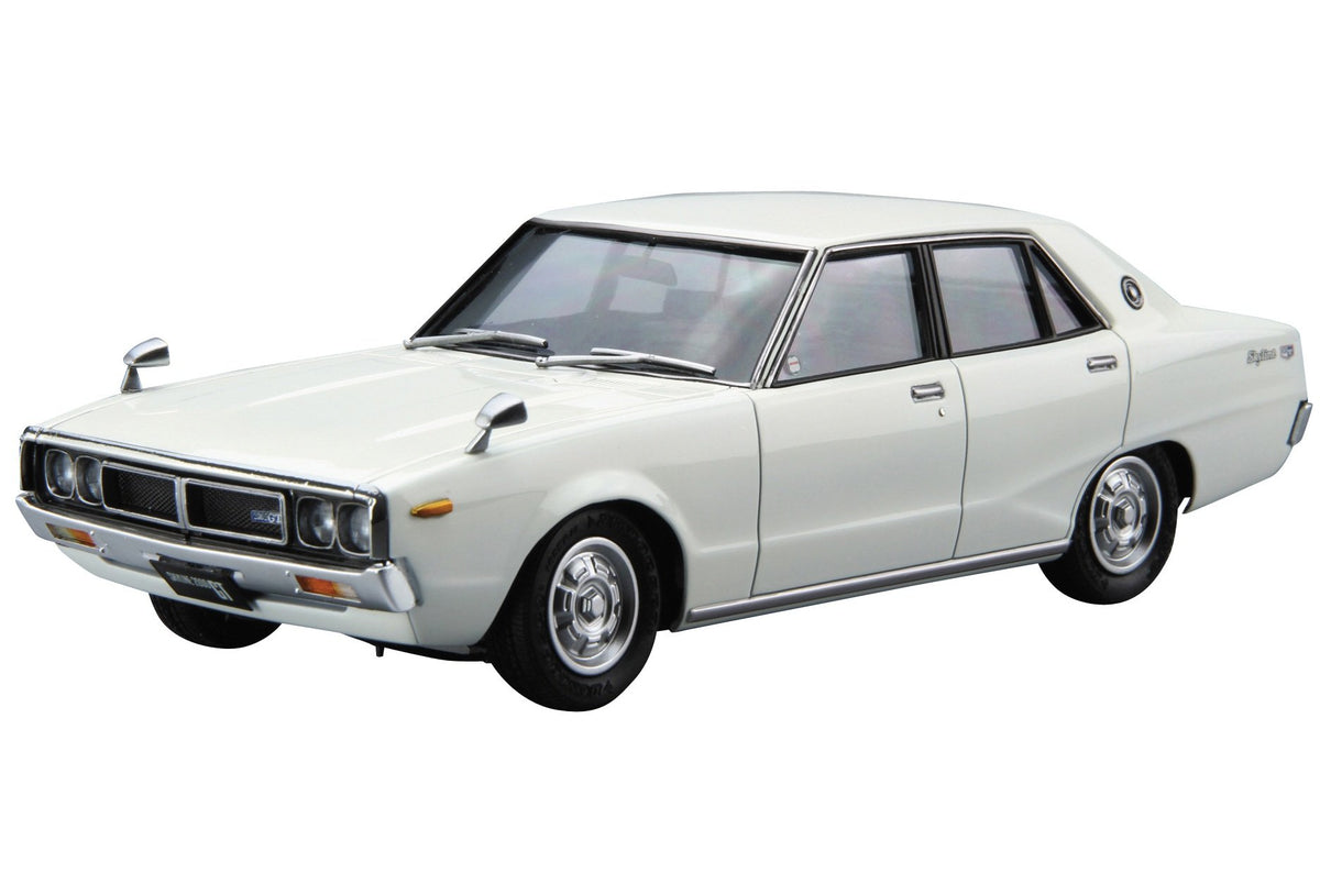 Aoshima 1/24 Scale No.47 GC110 Skyline 2000GT '72 Model Kit (Japan Import) - Plastic Model Building Kit # 53485