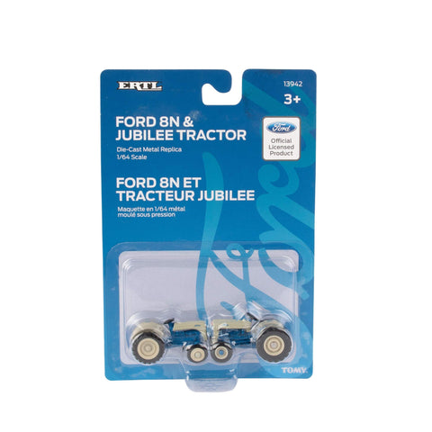 ERTL Ford 1: 64 Scale 8N & Jubilee Tractor - 2Piece Set, Blue