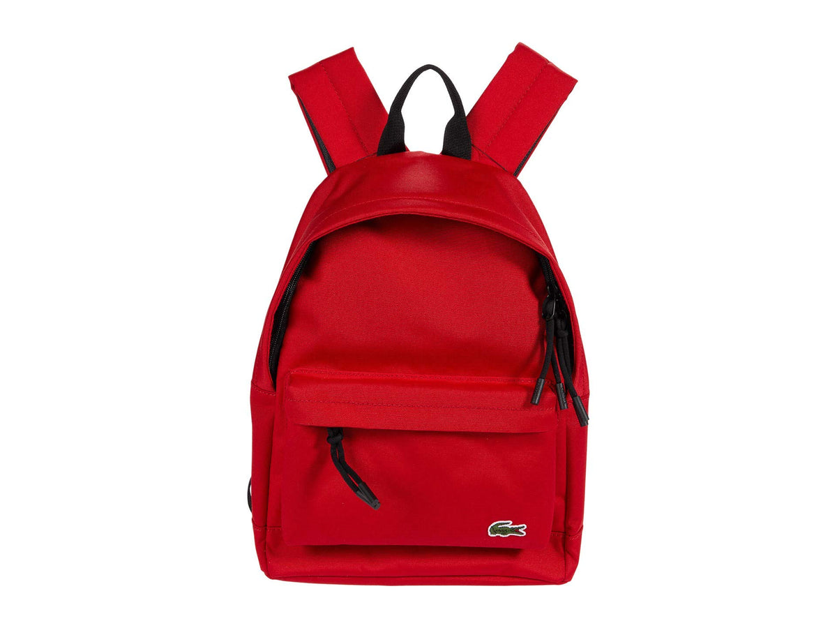 Lacoste Men's Neocroc Small Backpack, Haut Rouge/IBERIS, ONE