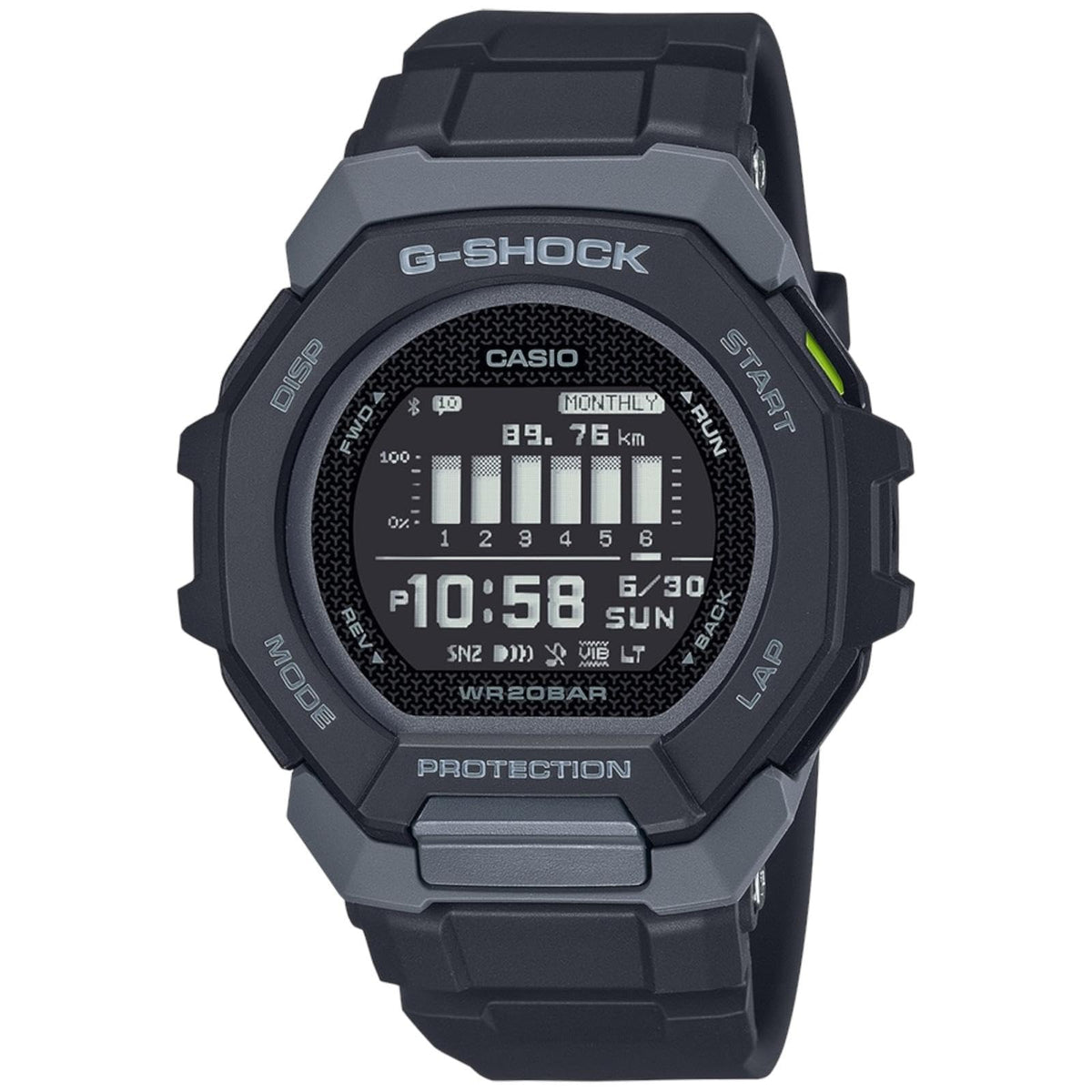 Casio 01 G-SHOCK GBD-300 Sunny Side Style, Black, sport, Black, Sport