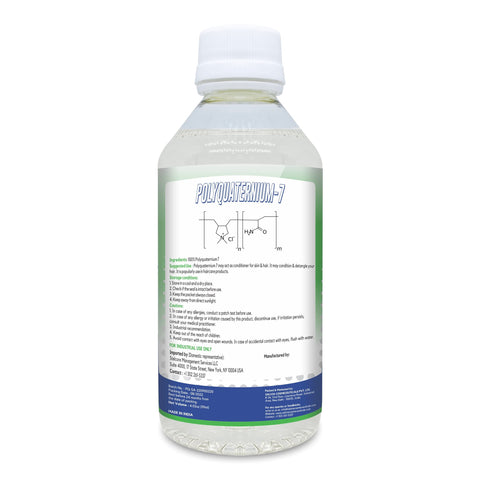 Myoc Polyquaternium-7-4.2oz/119ml, Polyquaternium-7 for Hair, Polyquaternium-7 Cosmetic Ingredient, Polyquaternium-7 Bulk Non-GMO, Paraben free