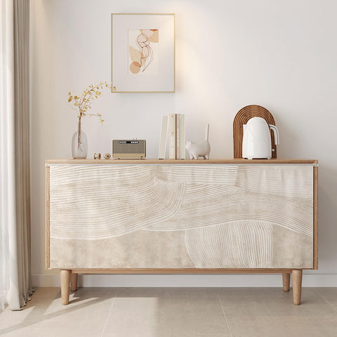 Wansiman Shelves Cabinet Curtain,Curtains Under The Sink,Curtain Privacy For Storage Cabinets,Dust-Proof Under Sink Curtains,Bookcase Shoe Rack Dust Curtain,Sliding Track,For Shoe Cabinets,cafe