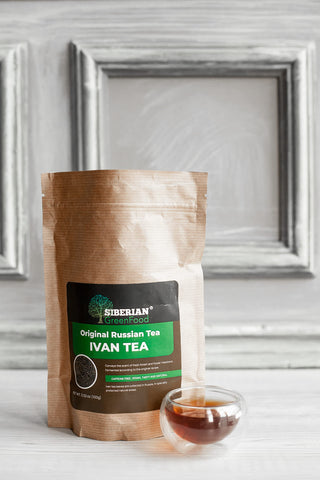 Ivan tea - natural Siberian tea, Premium Quality, 100gr/3.5oz ziplock pack by Siberian Green Food...
