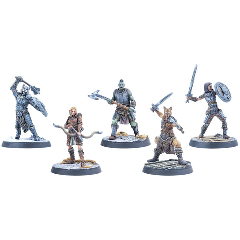 Modiphius Elder Scrolls Call to Arms - Adventurer Allies - Resin