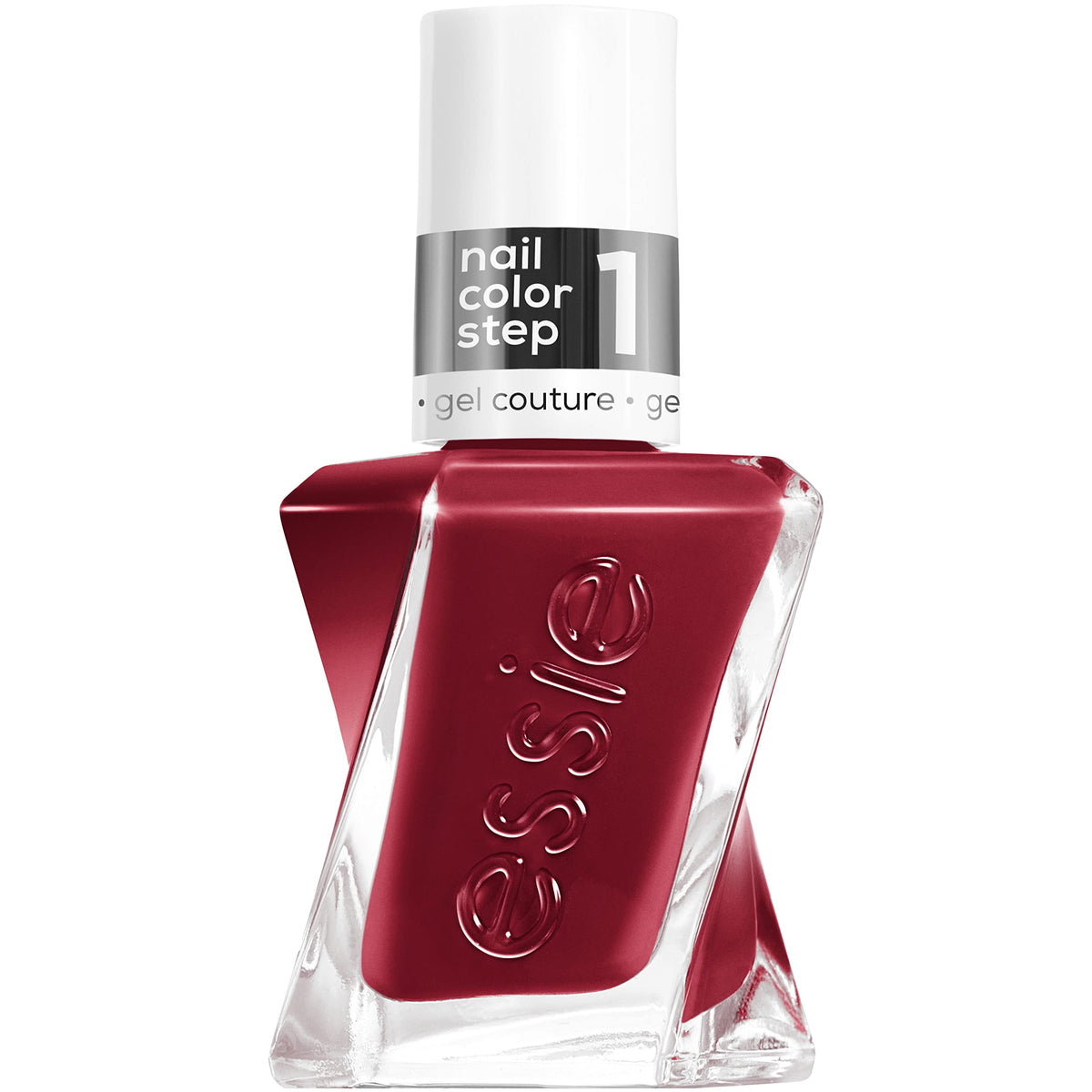 essie gel couture, Long-Lasting Nail Polish, 8-free Vegan, Fashion Freedom, Red, Put In The Patchwork, 0.46 fl oz