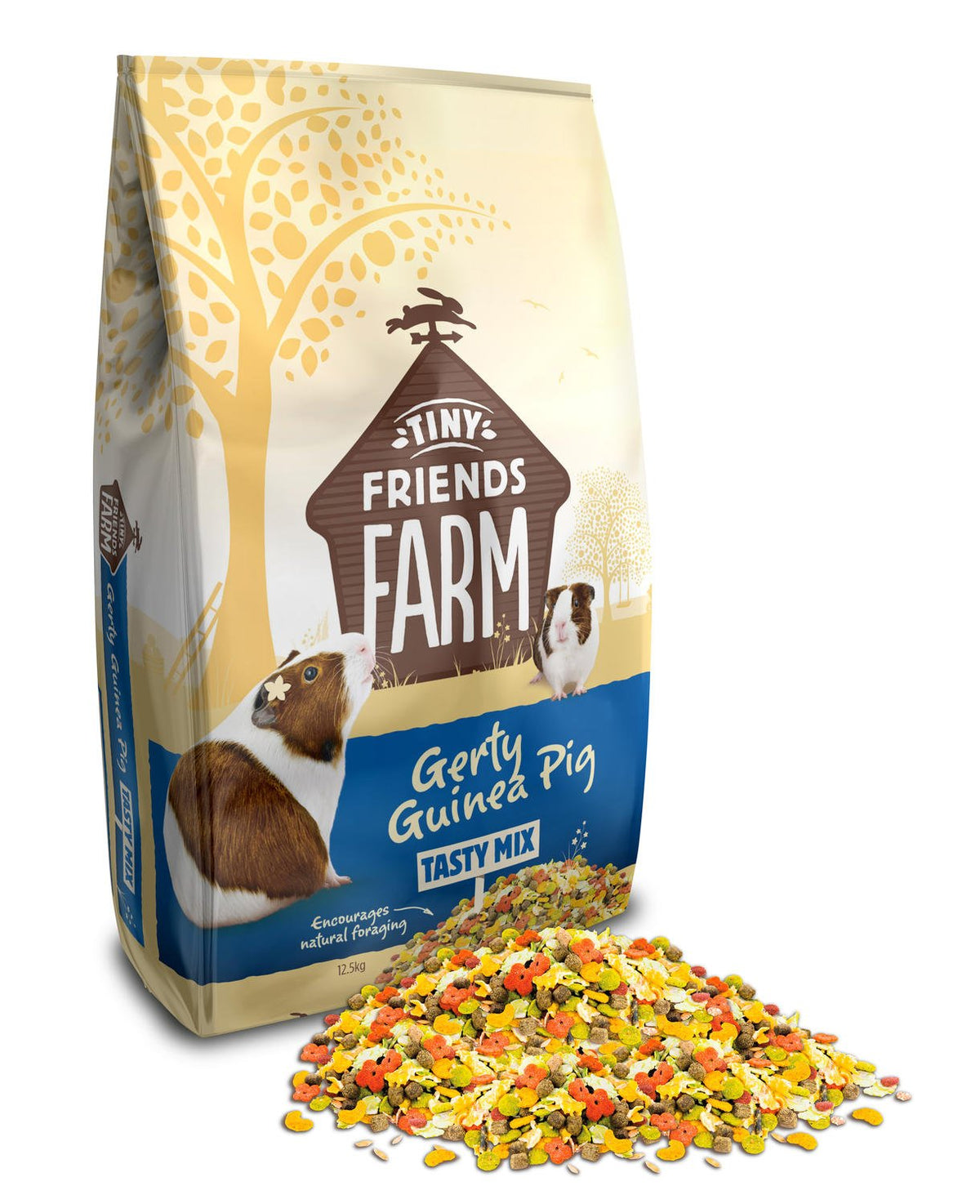 Supreme Tiny Friends farm Gerty Guinea Pig Tasty Mix, 12.5 kg