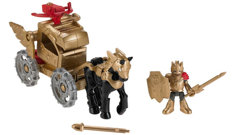 Fisher-Price Imaginext Eagle Talon Castle Royal Battle Wagon
