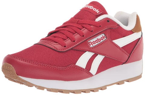Reebok Unisex Rewind Run Sneaker, Flash Red/Wild Brown/White, 13 US Men