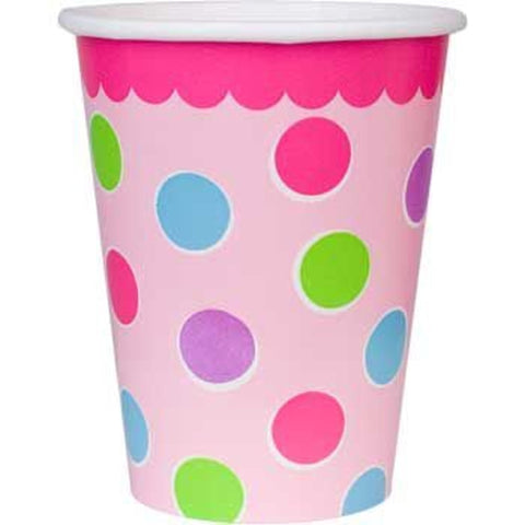 amscan Sweet Little Cupcake Girl Cups - 18 ct