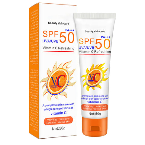 Sun Cream SPF 50, Suncream For High Sun Protection SPF 50 Face Moisturiser, Waterproof Sun Cream Against UVA & UVB, Sun Lotion Sunscreen For Daily Use, Travel (Type1)