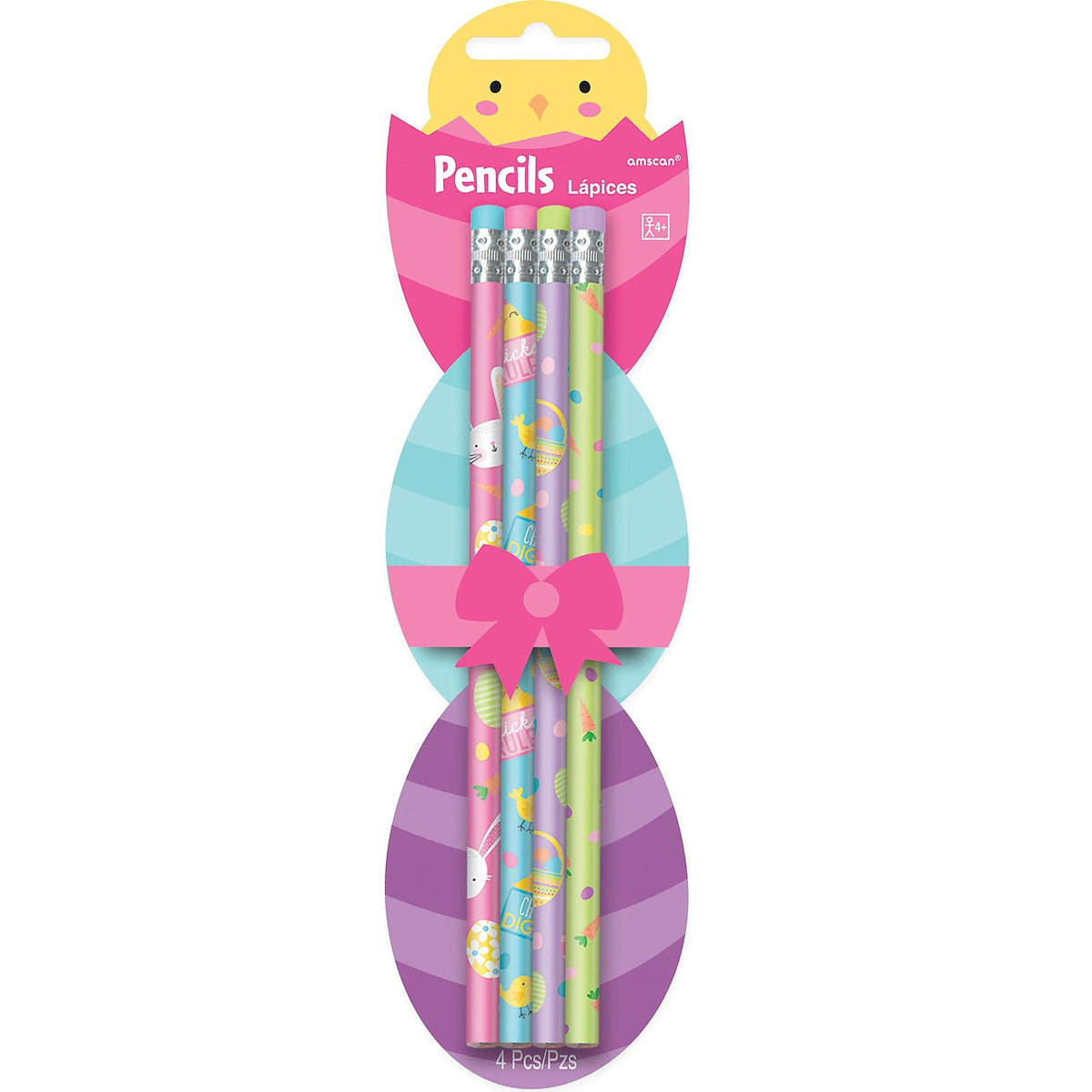 Easter Pencils | 7 1/5" | 4 Pcs.