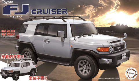 FUJIMI 1/24 Car Next Series No.9 FJ Cruiser (White) Plastic Model