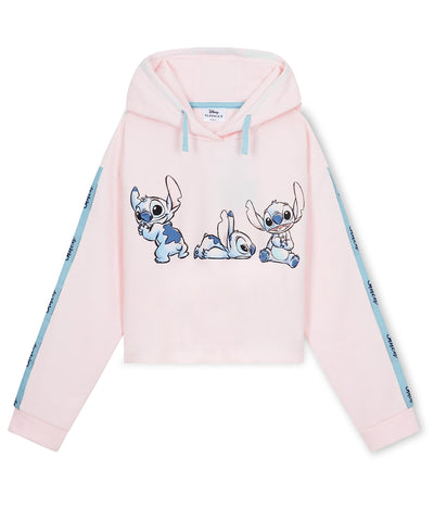 Disney Hoodie for Girls, Stitch Sweatshirt, Fashion Top for Girls and Teens, Stitch Gifts (11-12 Years, Dusty Coral Hoodie)