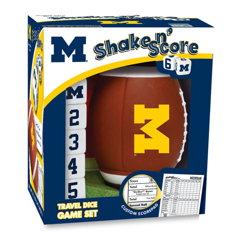 MasterPieces Game Day - NCAA Wisconsin Badgers - Shake N' Score Dice Game