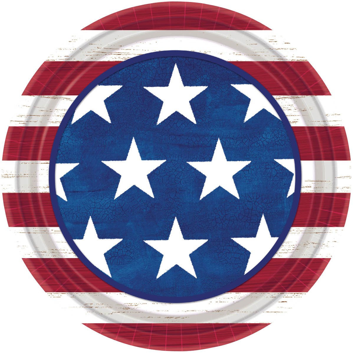 Americana Dinner Plates (50) Party Supplies