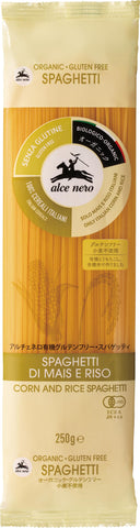 SPAGHETTI DI MAIS E RISO BIOLOGICI SENZA GLUTINE 250 GRAMMI ALCE NERO (1000032924)