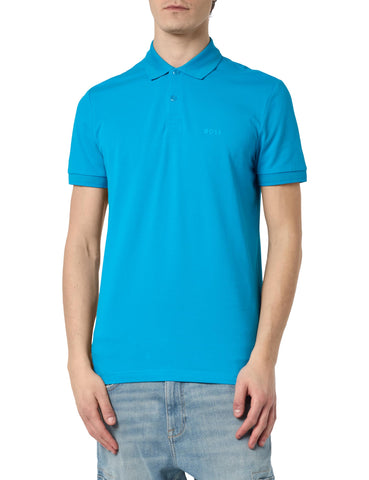 BOSS Men's Pio 1 Polo, Turquoise/Aqua442, M