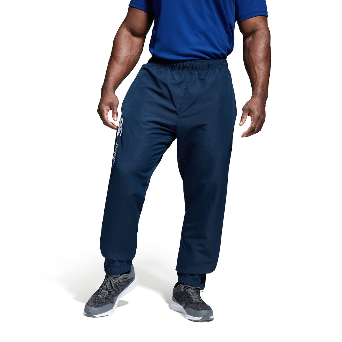 Canterbury Mens Cuffed Stadium Pant - Navy/White - M