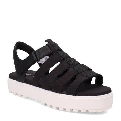 TOMS Women's, Fisherman Lug Sandal Black 9.5 M