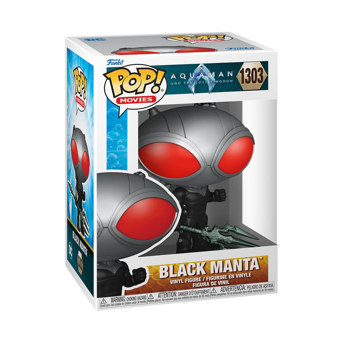 Funko Pop! Movies: Aquaman and The Lost Kingdom - Black Manta