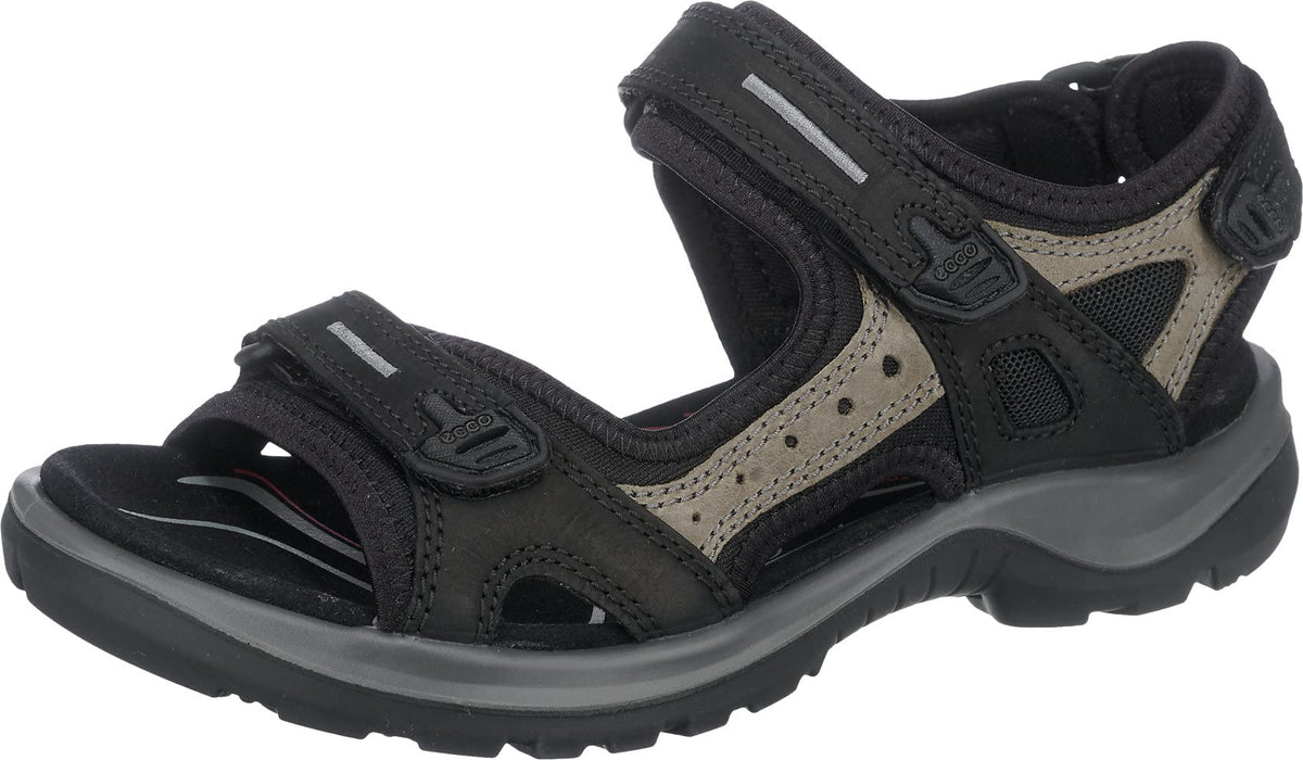 ECCO Women's Offroad Athletic Sandals, Black Mole, 4.5 UK