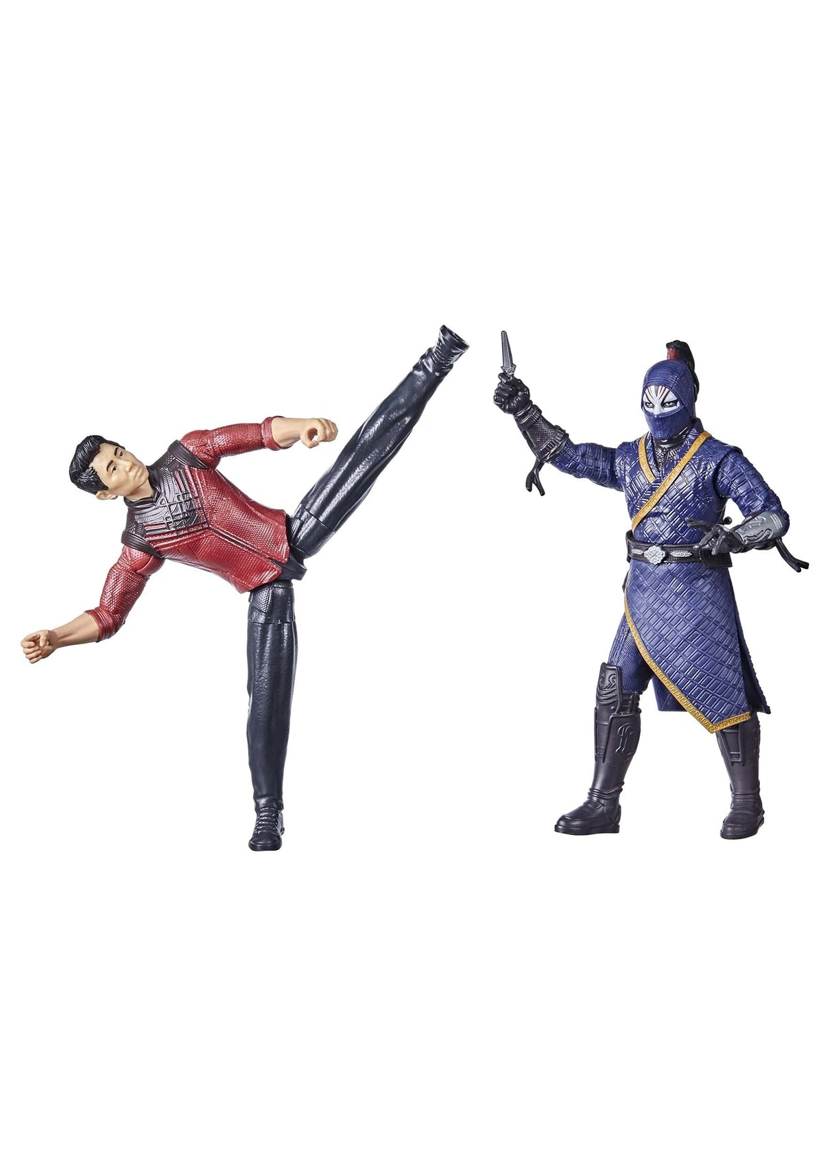 Marvel Hasbro Shang-Chi and The Legend of The Ten Rings Action Figure Toys, Shang-Chi vs. Death Dealer 6-inch Battle Pack, Kids Ages 4 and Up