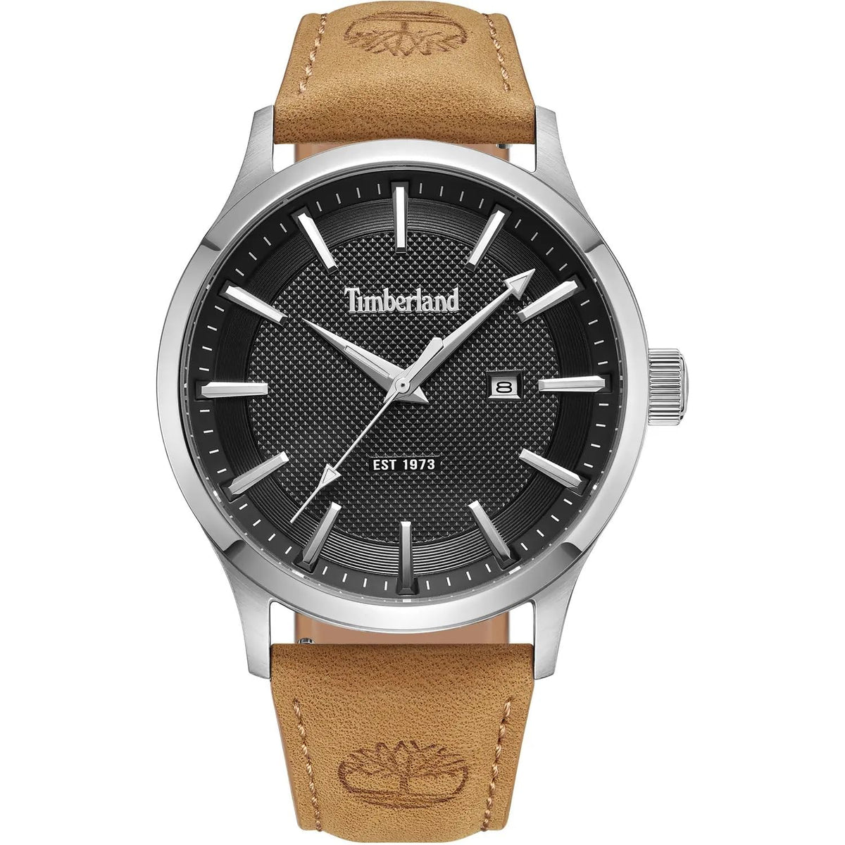 Timberland Men Analog Quartz Watch with Leather Strap TDWGB0041003