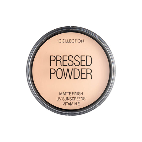 Collection Cosmetics Pressed Powder, Velvety Matte Finish, 17g, Candlelight