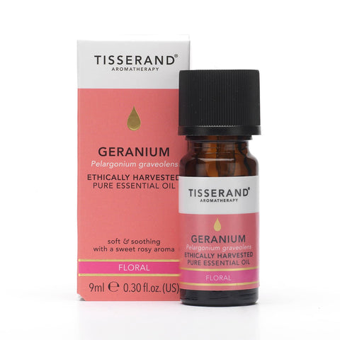 Tisserand Aromatherapy - Geranium Essential Oil - Ethically Harvested - 100% Pure Essential Oil - 9 ml