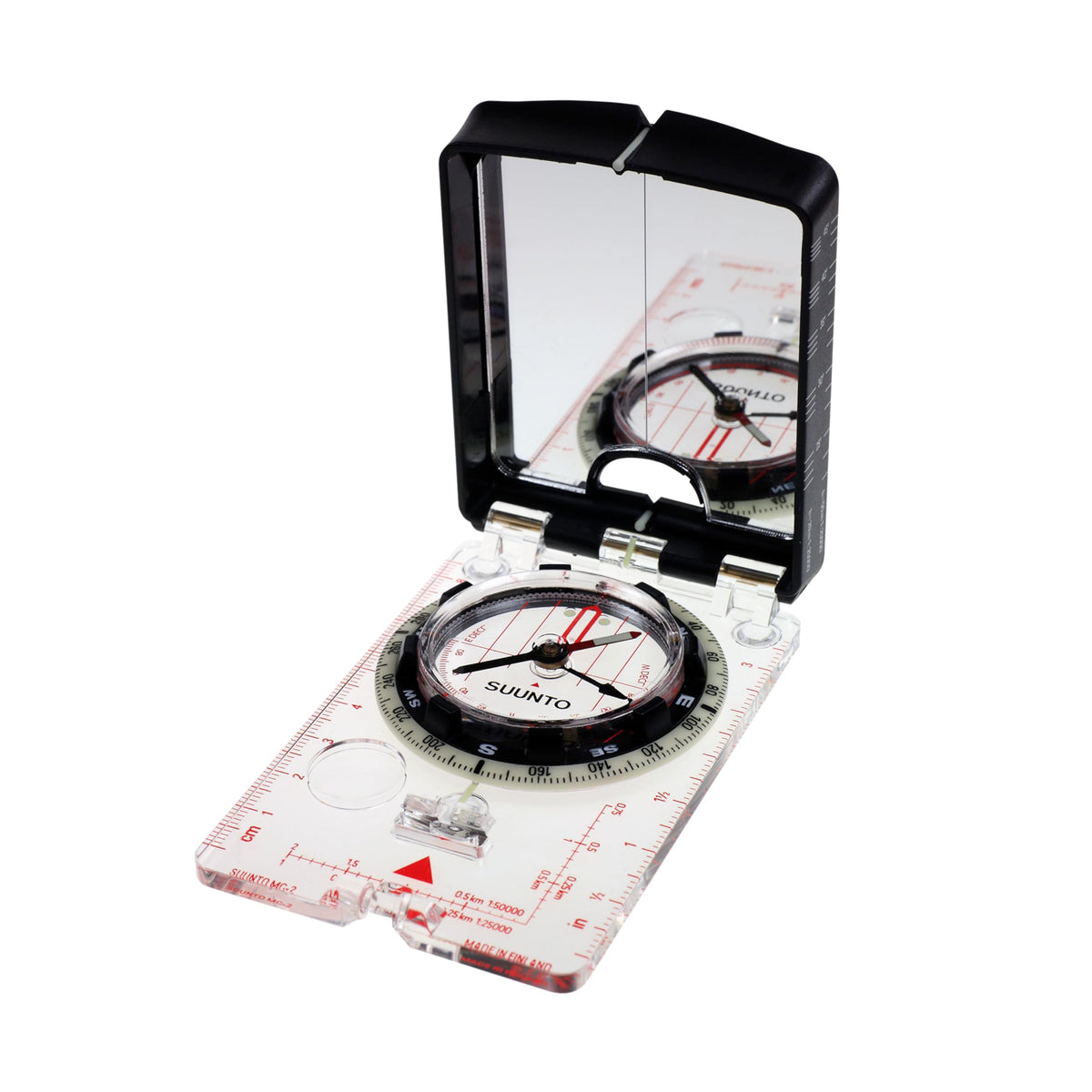 Suunto Mirror Compass MC-2 NH, Northern Hemisphere, SS004231001, White