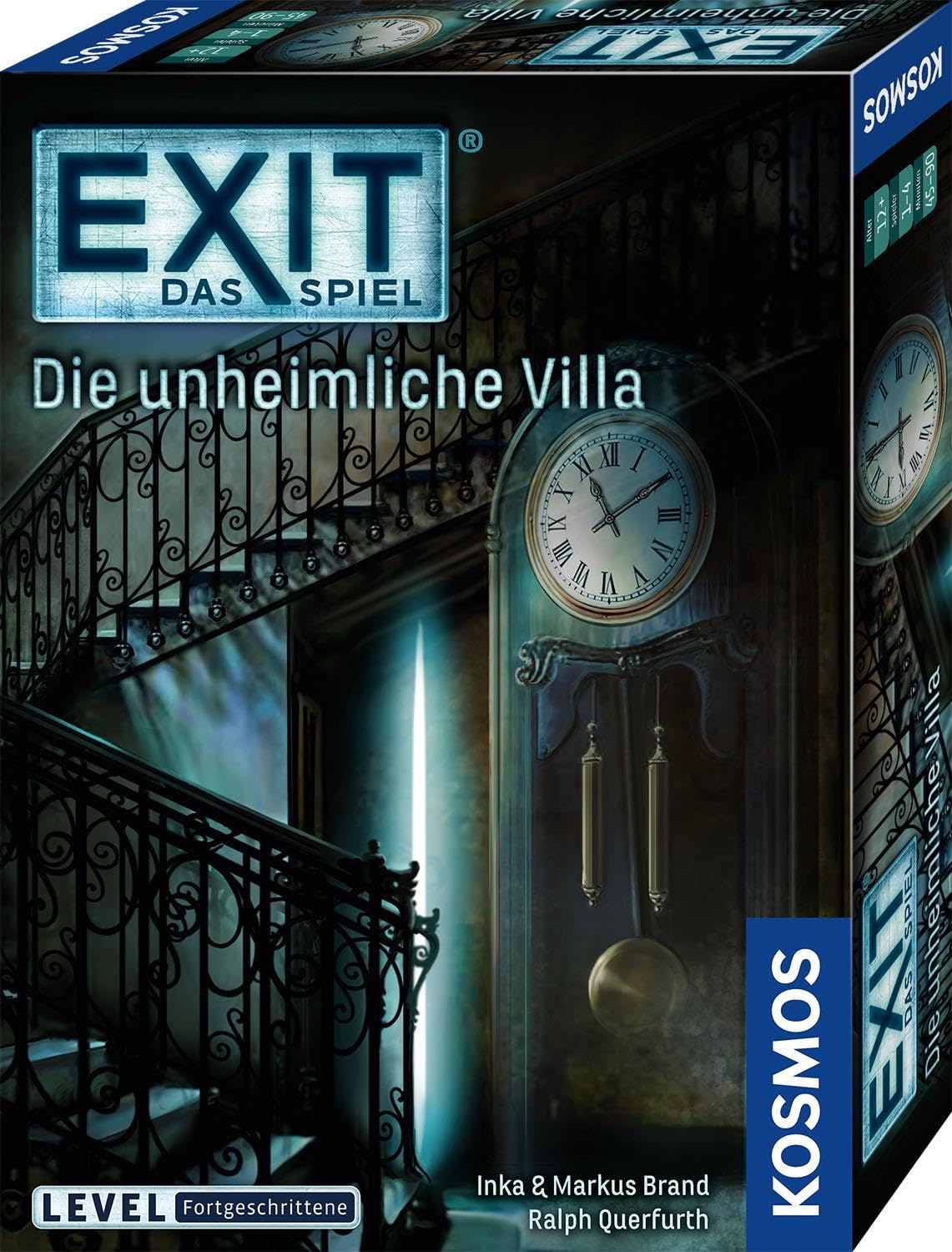 Kosmos EXIT - Die unheimliche Villa: Exit - Das Spiel fÃ¼r 1-4 Spieler