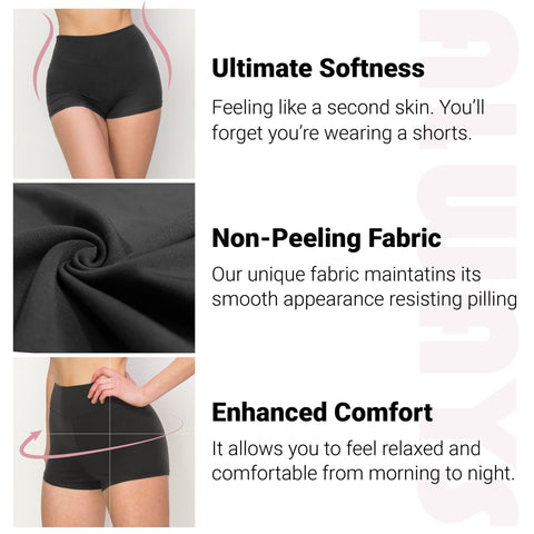 ALWAYS Women Workout Yoga Shorts - Premium Soft Solid Stretch Cheerleader Running Dance Volleyball Short Pants Charcoal 2 S