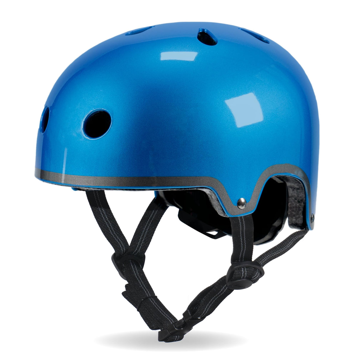Micro Scooters | Bike/Scooter Classic Children's Helmet | Cycling Accessories | Adjustable Headwear | Boys & Girls | 55-58cm | Blue