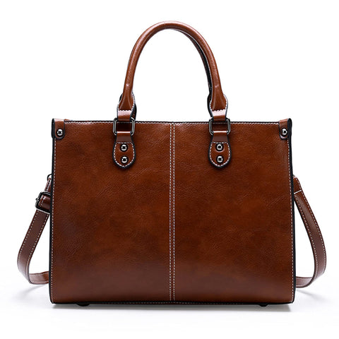 Tote Handbags for Women Leather Handbags Designer Office Top Handle Shoulder Crossbody Messenger Bag Work Satchel Bag