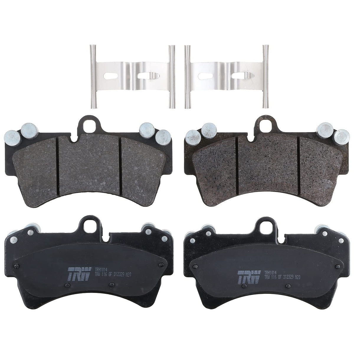 TRW Pro TRH1014 Disc Brake Pad Set For Audi Q7 2007-2015, Front, And Other Applications