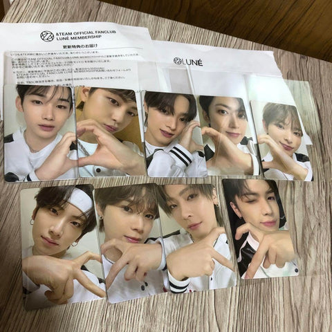 &Team Fan Club Renewal Bonus Trading Card Set of 9