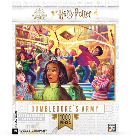 New York Puzzle Company - Harry Potter Dumbledore's Army - 1000 Piece Challenging Jigsaw Puzzle for Adults by Mary GrandPrÃƒÆ’Ã‚Â©