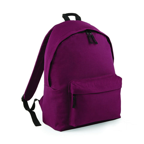 BagBase BG125 Fashion Backpack Burgundy