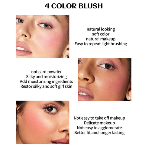 FantasyDay Makeup Eyeshadow Palettes,64 Colors Protable Multifunction Blush Highlighter Contour Palettes with Matte Shimmer Pearl Makeup Effect for Daily Party Makeup - High Pigment Waterproof #6