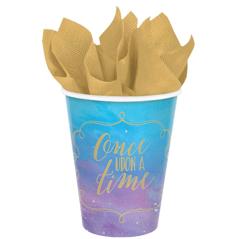 Disney Princess Party Cups - 9 oz. (Pack of 8) - Vibrant & Durable Design - Perfect for Your Royal Celebration