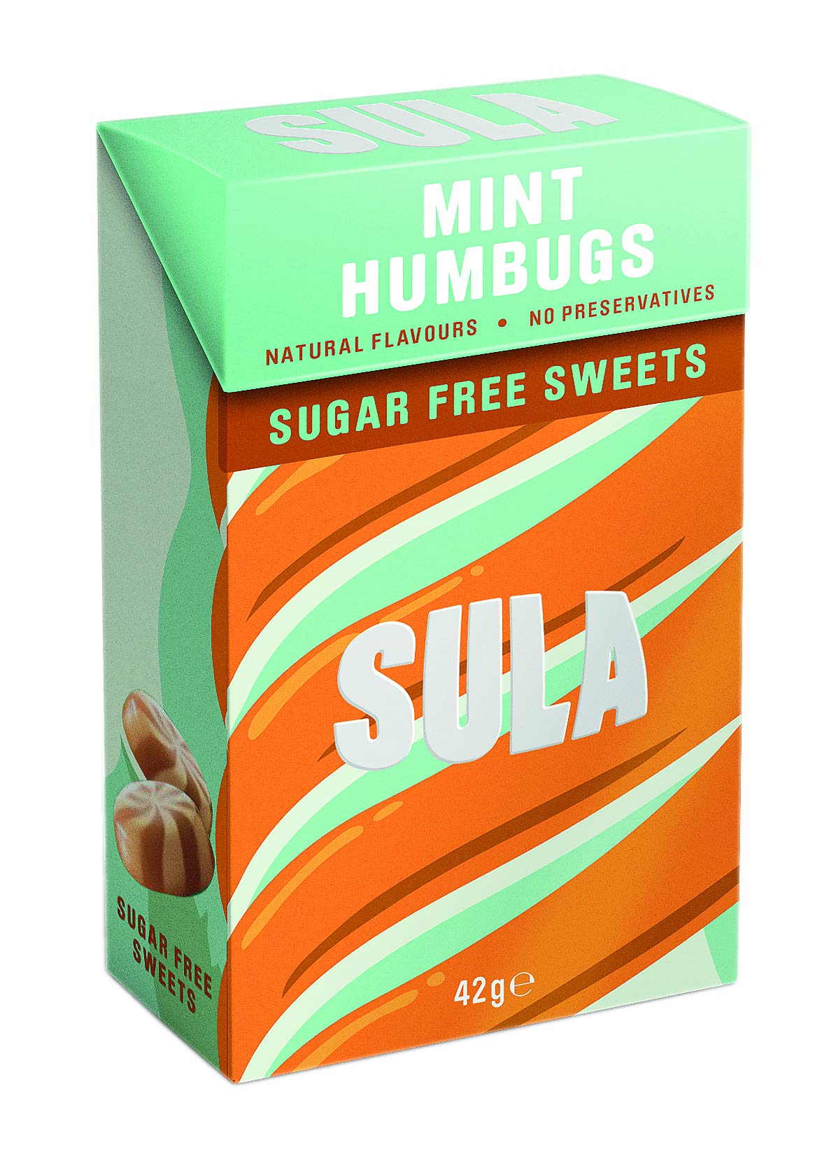 SULA Mint Humbug 42g (PACK OF 14)