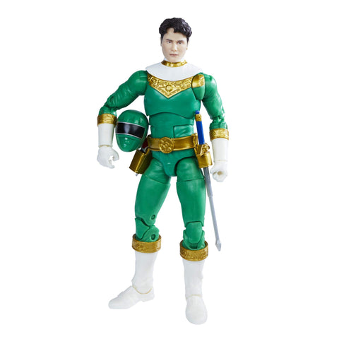 Power Rangers Lightning Collection Zeo IV Green 6-Inch Premium Collectible Action Figure Toy with Accessories